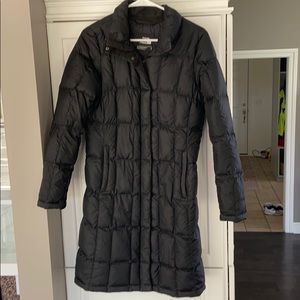Black North Face puffer jacket